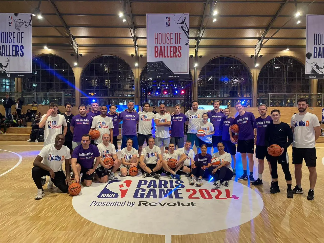Adriatik Rraci në Workshopin për JR NBA në Paris